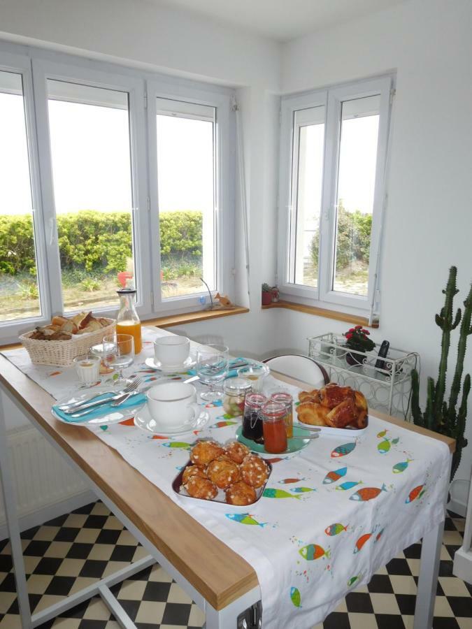 Chambre D'Hotes "Lumiere Du Cap" Vue Mer Barneville-Carteret Eksteriør bilde